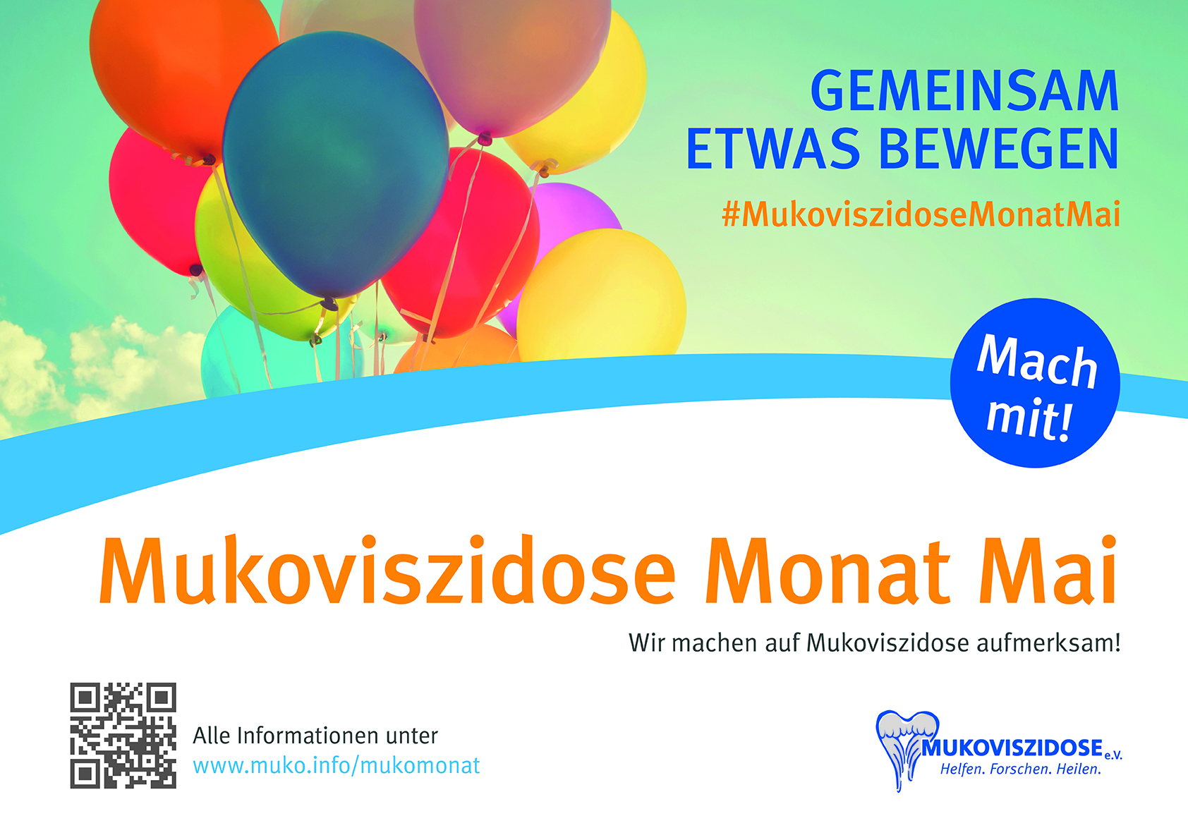 Mukoviszidose Monat Mai 2026: Mukoviszidose ist eine unsichtbare Erkrankung